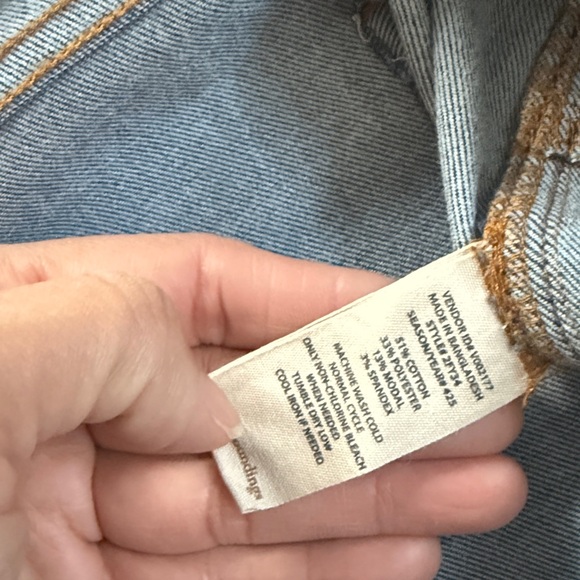 Soft Surroundings Dark Blue Boot cut Jegging Large Tall Pull on High rise Jean - Picture 4 of 4